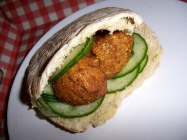 Sandwich Aux Falafels Maison Les Delices De Lulu