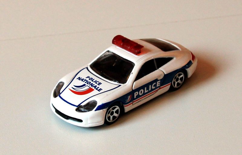 voiture majorette police