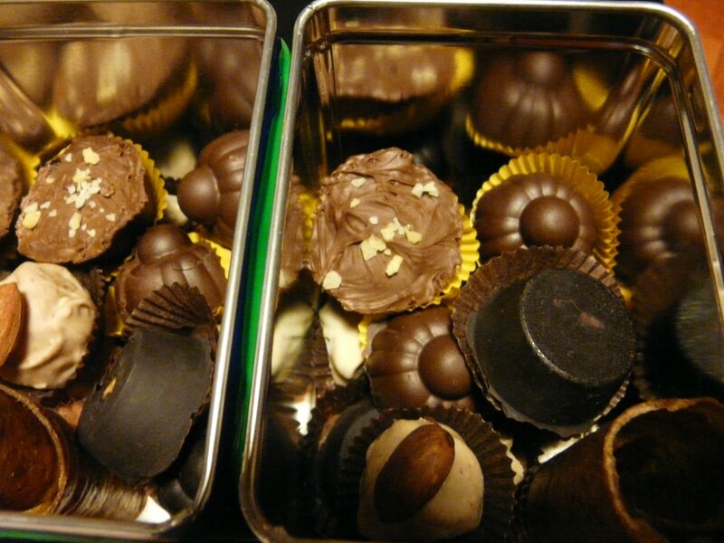 chocolats noël