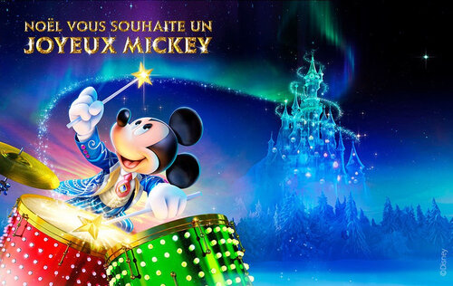 Noel Vous Souhaite Un Joyeux Mickey A Disneyland Paris Disney News