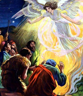 Jésus-Annonce de l'Ange aux bergers