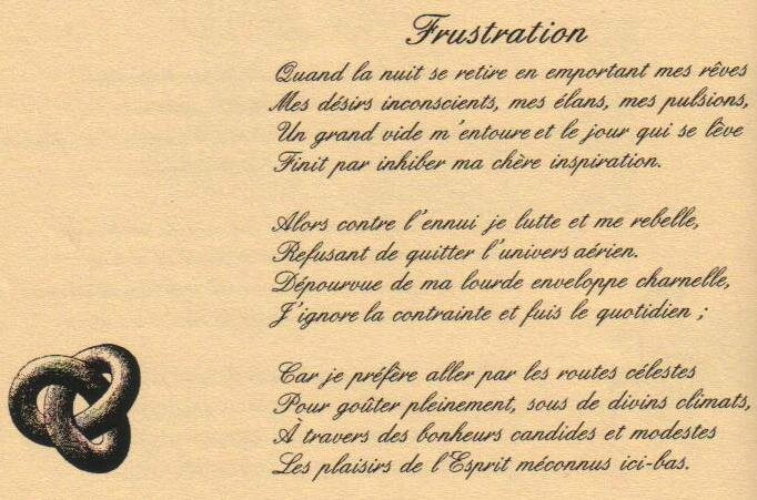 100 poèmes 34 frustration