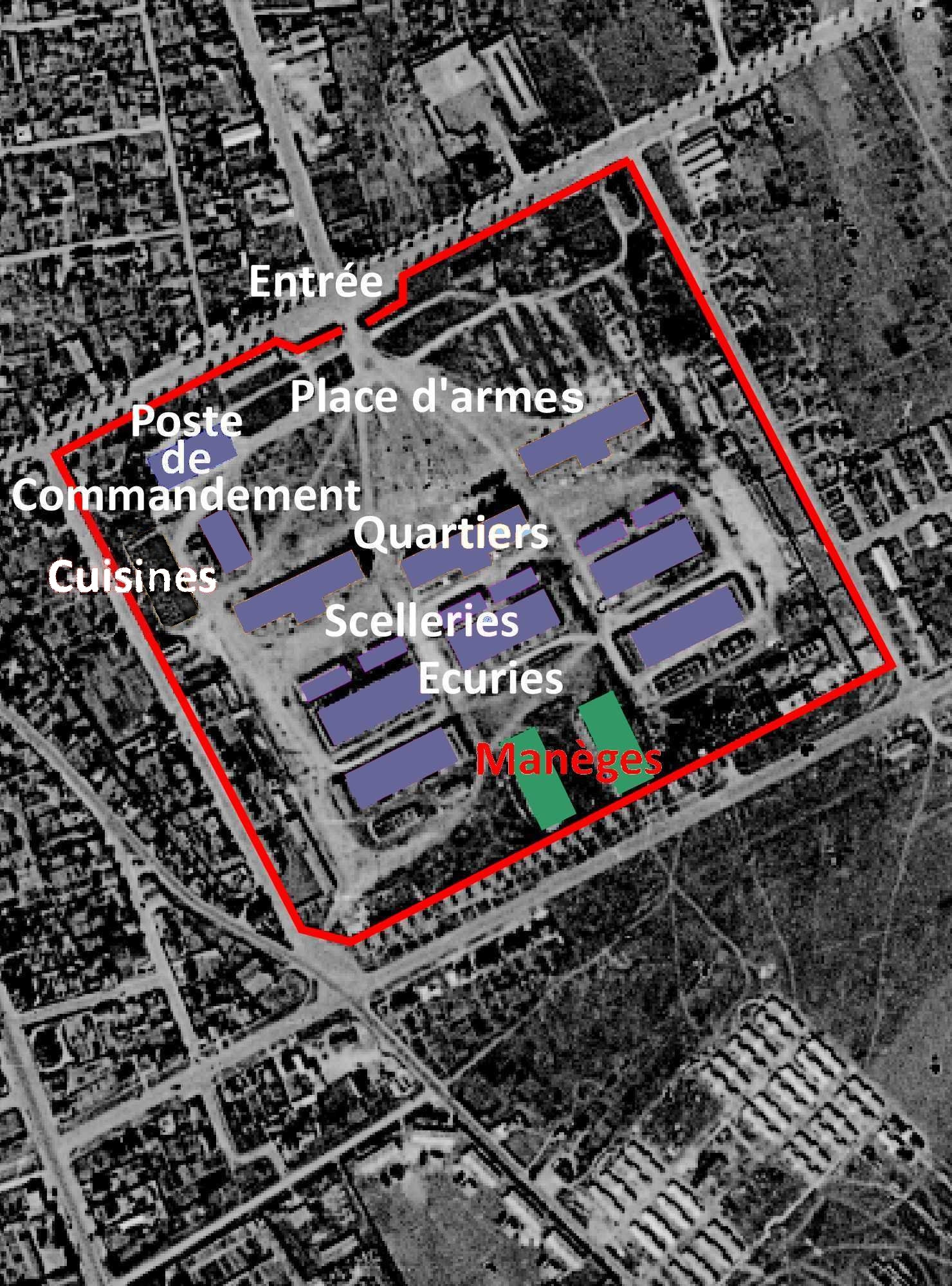 Plan Quartier Claude Decaen manèges