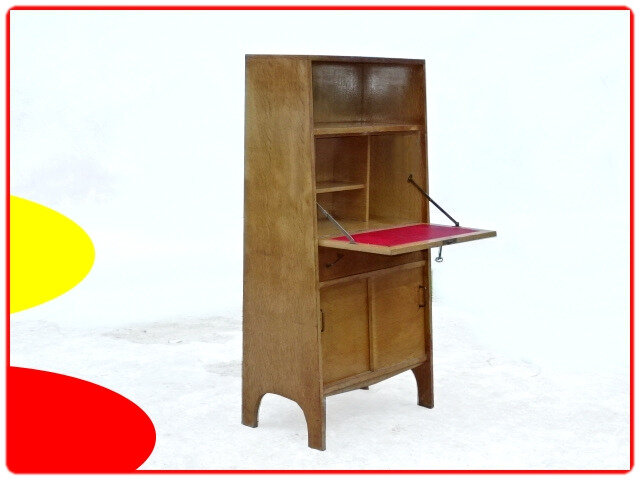 secrétaire incliné vintage 1950