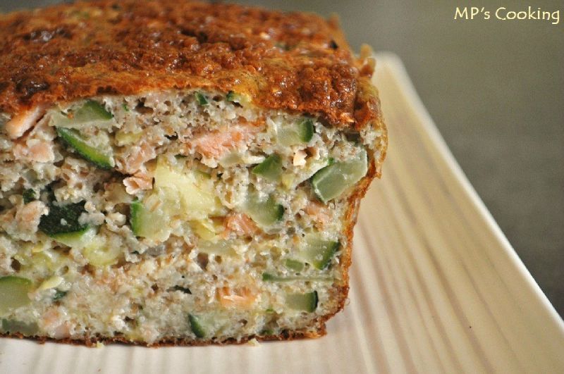 Cake Dukan Aux Courgettes Au Saumon Mp Cuisine