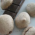 Meringuettes au chocolat