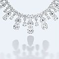 Magnificent type iia diamond necklace, harry winston