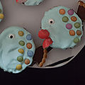 Poissons muffins / cupcakes