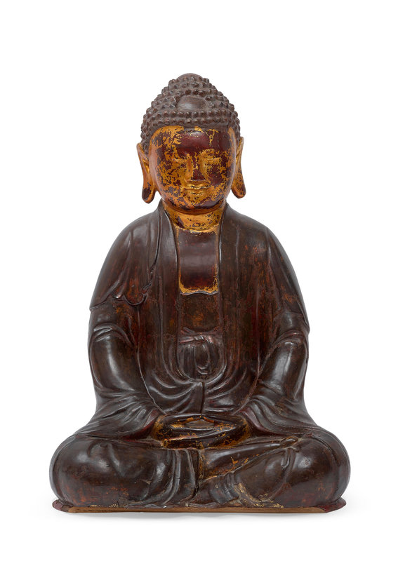 A gilt-lacquered wood figure of a bodhisattva, Vietnam, late 18th-early 19th century