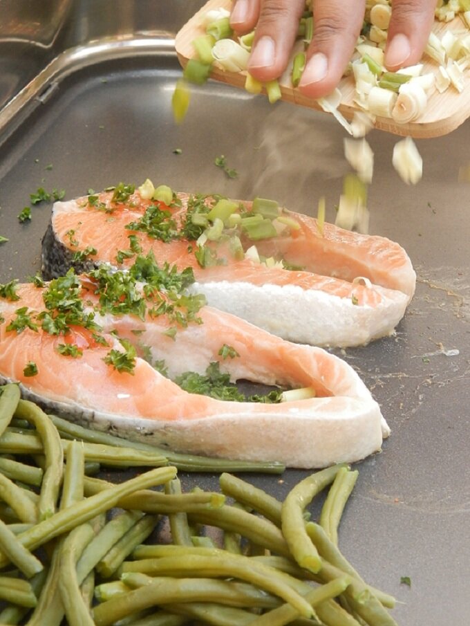 Darne De Saumon C Est Quoi Des pepins et puis trois pommes