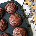 Muffins au chocolat et panais 