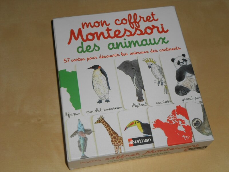 Mon coffret Montessori des animaux