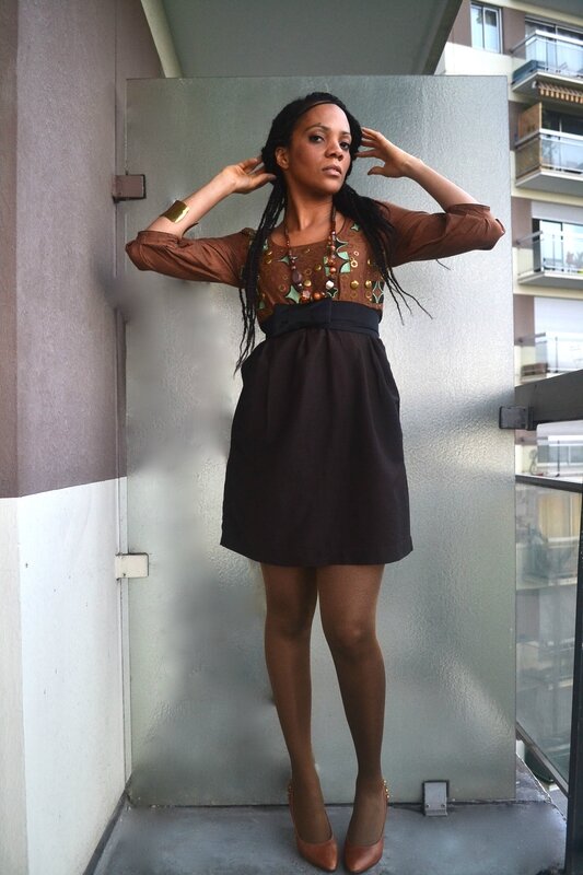 Robe brodée Sara.Ki -----