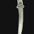 A mughal gem-set jade-hilted dagger (khanjar), india, 17th-18th century