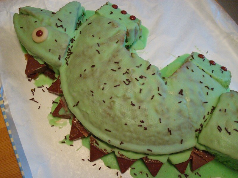 Gateau Dinosaure Ange Fee Ca