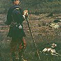 Detaille, tambour-major de la garde impériale avec son chien