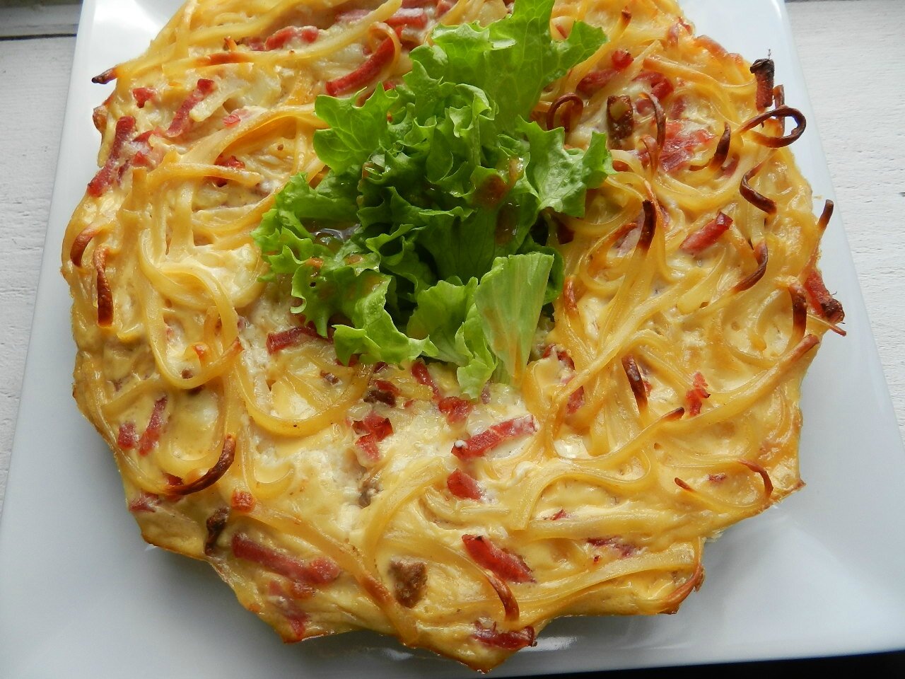 Gateau De Spaghettis C Est Pas D La Tarte