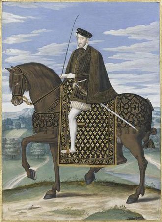 Portrait equestre d'Henri II, musée Condé