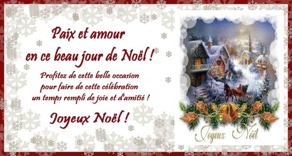 Joyeux Noel Scrap De Nicoue