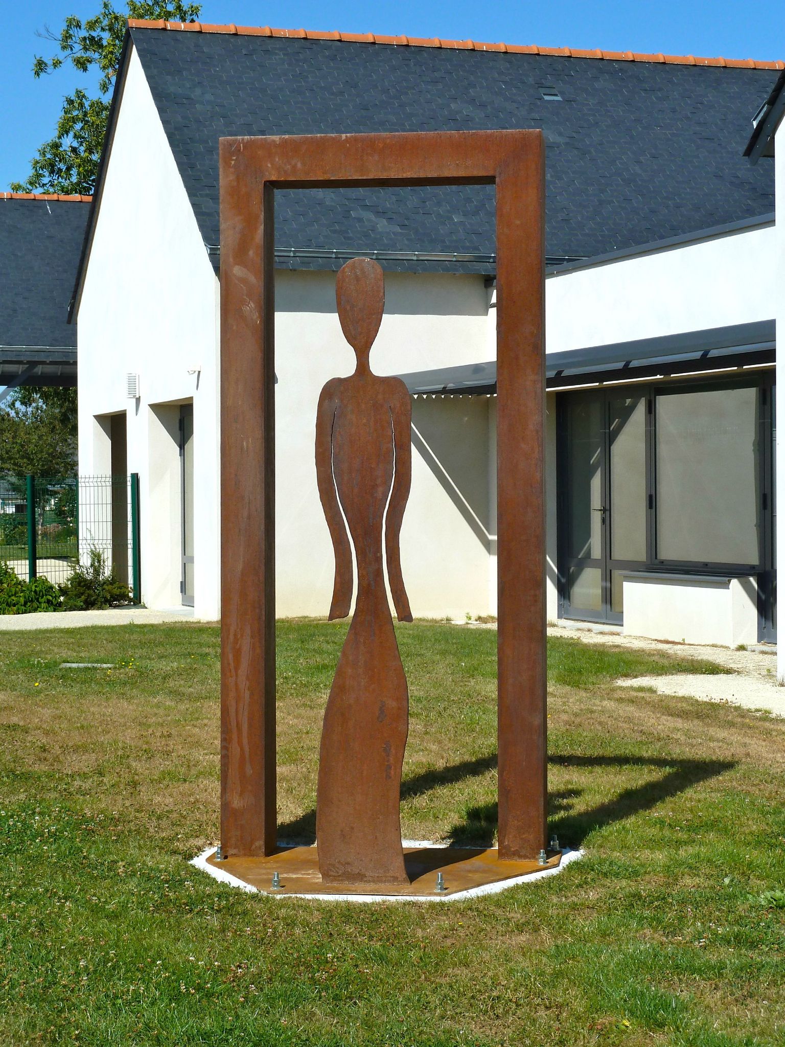 NOUVELLE PIECE - SCULPTURE D' EXTERIEUR - GIL. S - Sculpteur Métal - Acier,  inox, art sculpture