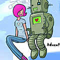 Le nouveau jeu mobile de popcannibal : girls like robots