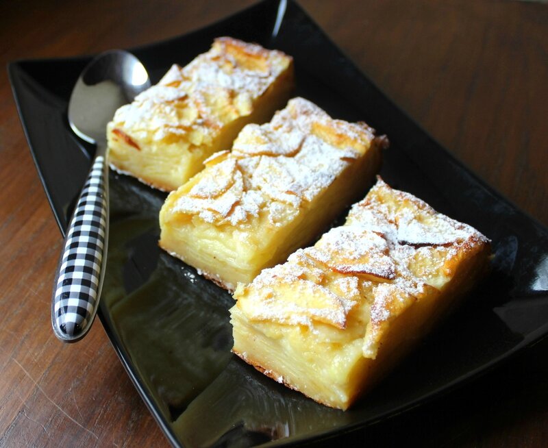 Gâteau invisible pommes (5)