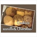 Cookies vanille &chocolat 