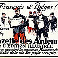 Gazette illustrée des ardennes, journal en langue française en pays occupé