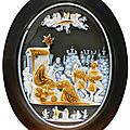 Circle of alessandro masnago (fl. 1575-1612), italian, milan, circa 1575, cameo with the adoration of the magi and david on the 