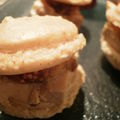 Macarons au pain d'épices et au foie gras.recettes festives #9.