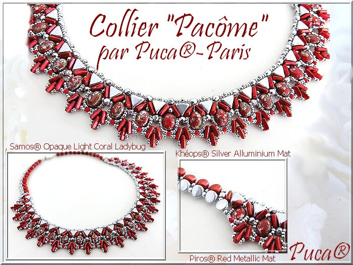 Collier Pacôme red