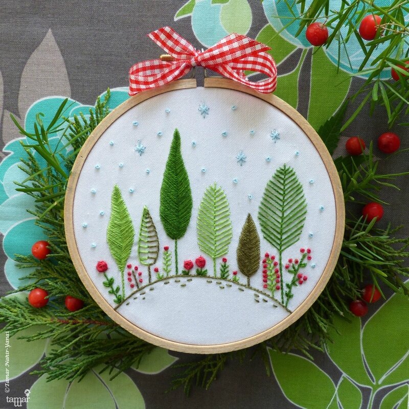 christmas forest 1