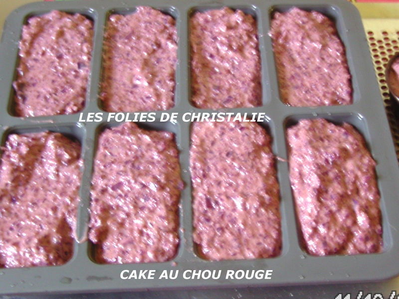 Cake Au Chou Rouge Les Folies De Christalie Ou Quand La