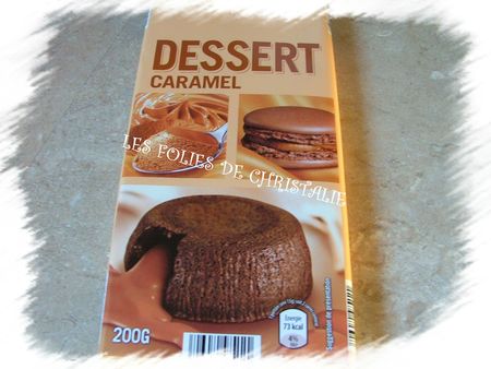 Gâteau minute chocolat caramel 1