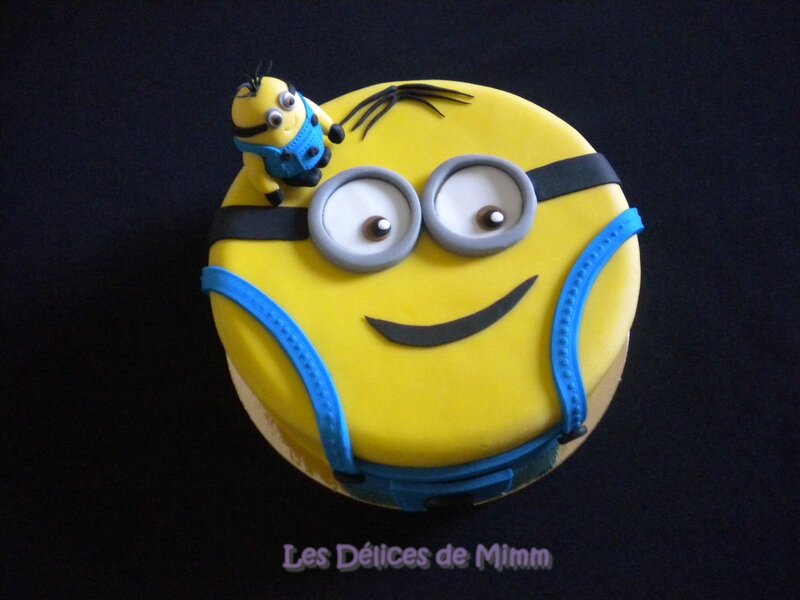 Gâteau Minion 7