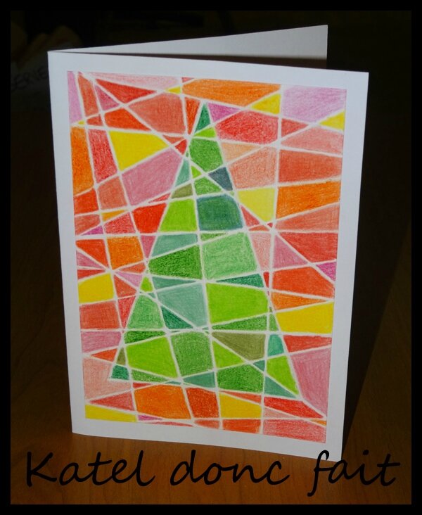 Défi du 17 - Cartes de Noël en préparation - Katel donc fait