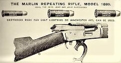 datant d’un Marlin 336 fusil
