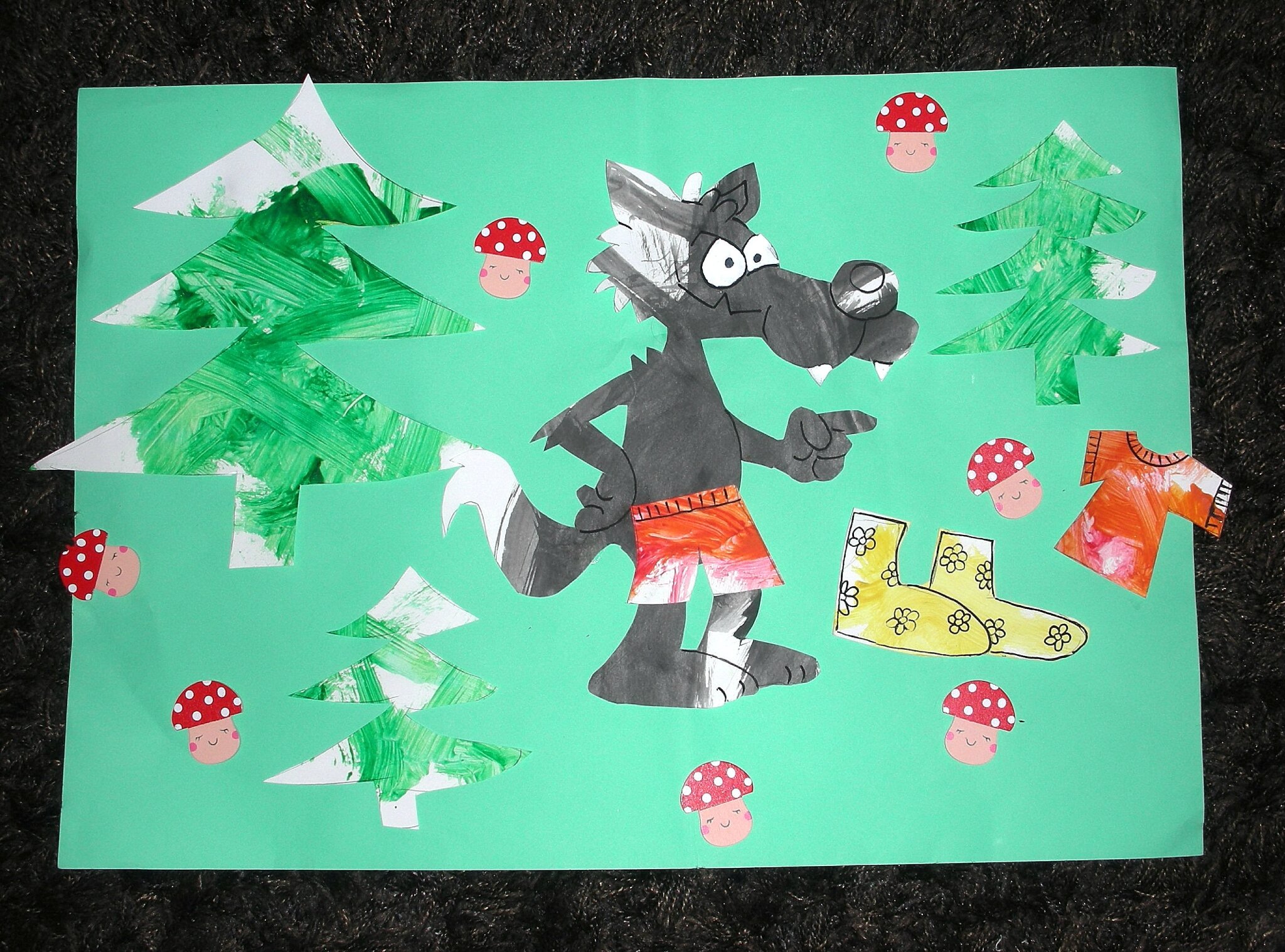 Coloriage Promenons Nous Dans Les Bois