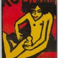 Ernst Ludwig Kirchner, affiche de l'exposition, 1910
