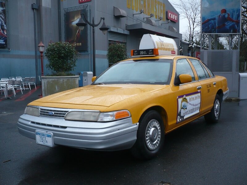 Ford crown victoria taxi