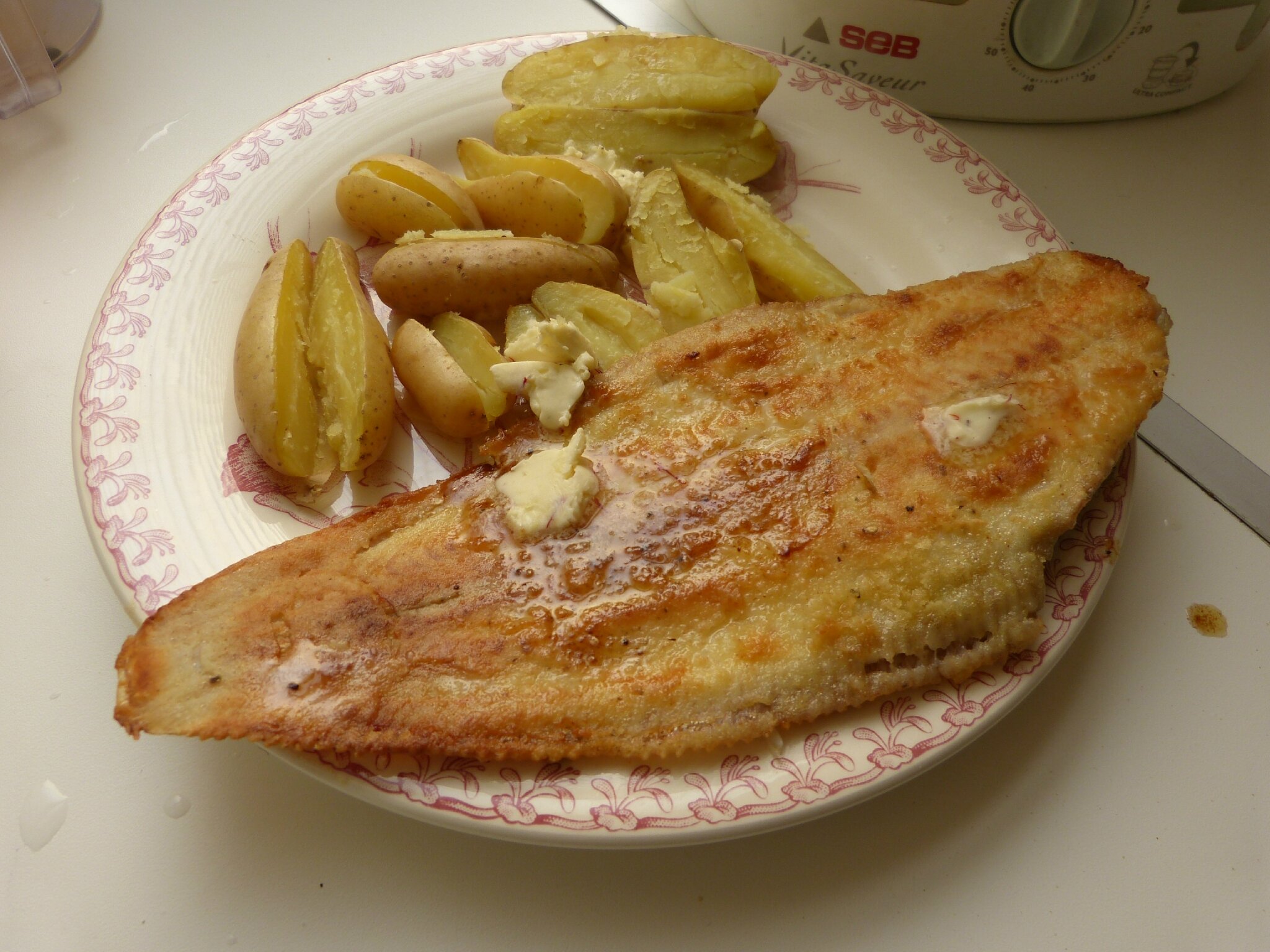 Sole meunière au beurre safrané - Bigmammy en ligne