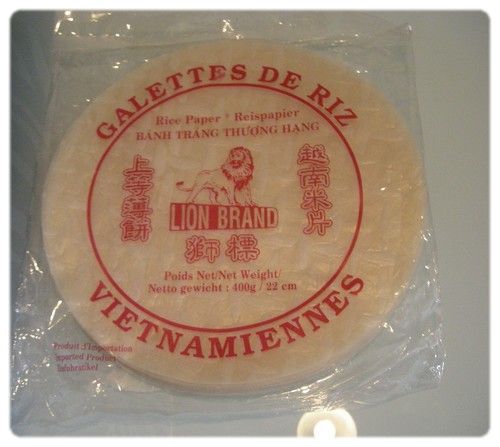 LION BRAND Galettes de riz vietnamiennes 400g pas cher 