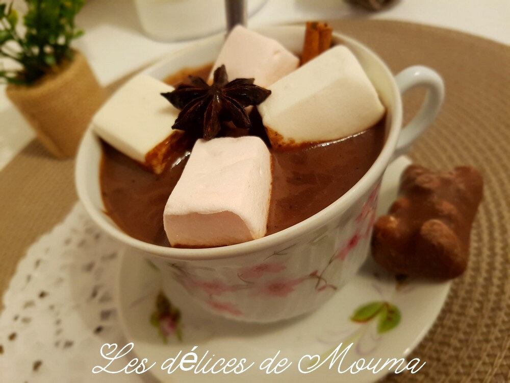 Pot Chocolat Chaud à la guimauve