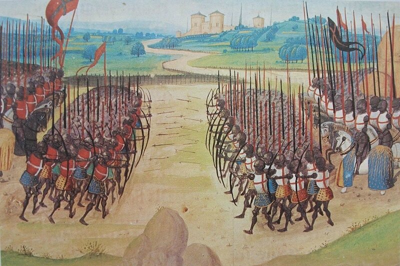 lancier La bataille d'Azincourt (1415)