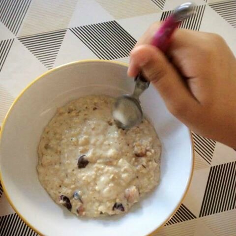 Idée de petit déjeuner sain et équilibré pour nos minibouts - Le porridge