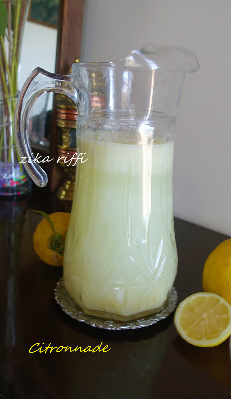 citronnade limonade citron