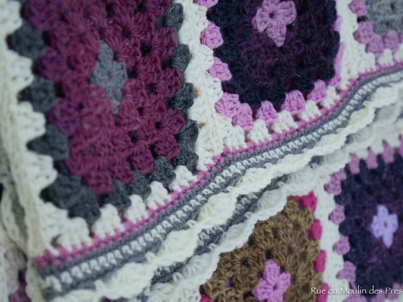 Plaid granny roses Septembre 10