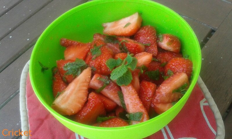 Salade de fraises 2
