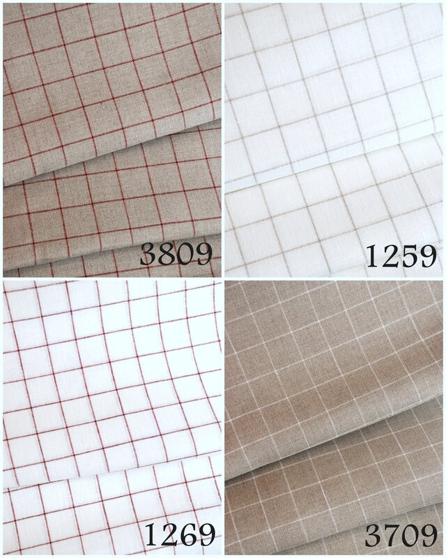 toiles à carreaux