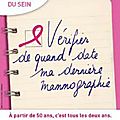 Cancer du sein octobre rose